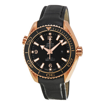 Preowned Omega Seamaster Planet Ocean Black Dial Watch 232.63.38.20.01.001