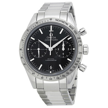 Preowned Omega Speedmaster Chronograph Automatic Chronometer Black Dial Watch 331.10.42.51.01.001