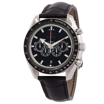 Preowned Omega Speedmaster Olympic Edition Automatic Black Dial Watch 321.30.44.52.01.001