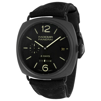 Preowned Panerai Radiomir 8 Days Brown Dial Watch PAM00384