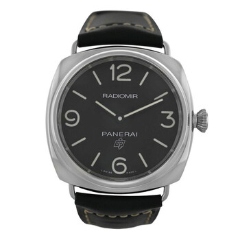 Preowned Panerai Radiomir Matte Black Dial Watch PAM00753