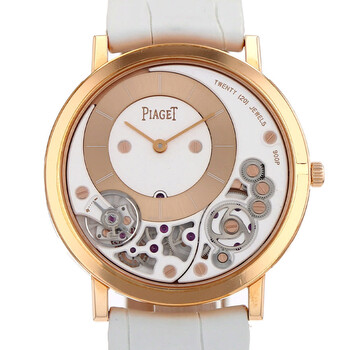 Preowned Piaget Altiplano Hand Wind White Dial Watch G0A42110