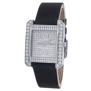 Preowned Piaget Pave Diamond Quartz Watch P10101