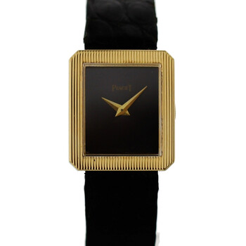 Preowned Piaget Protocol Black Dial Watch