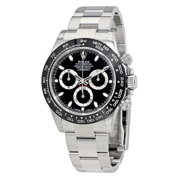 Preowned Rolex Cosmograph Daytona Chronograph Black Lacquer Dial Watch 116500LN