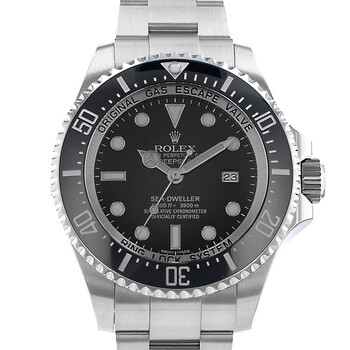 Preowned Rolex Deepsea Automatic Chronometer Black Dial Watch 116660 BKSO