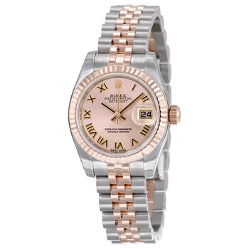 Preowned Rolex Lady Datejust Pink Dial Watch 179171PRJ