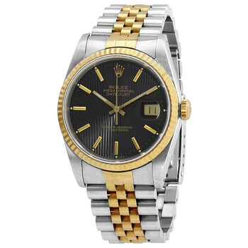 Preowned Rolex Oyster Perpetual Datejust 36 Automatic Chronometer Watch 16233 BKTSJ