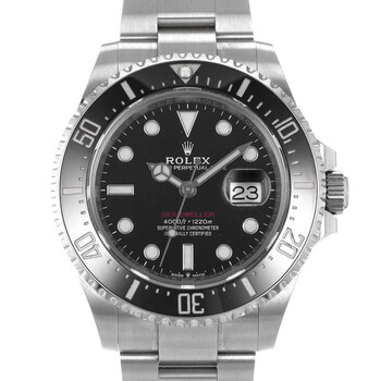 Preowned Rolex SeaDweller Automatic Chronometer Black Dial Watch 126600 BKSO