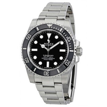 Preowned Rolex Submariner Automatic Chronometer Black Dial Watch
