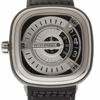 Preowned Sevenfriday M Series Lefty Automatic Silver Dial Watch M101