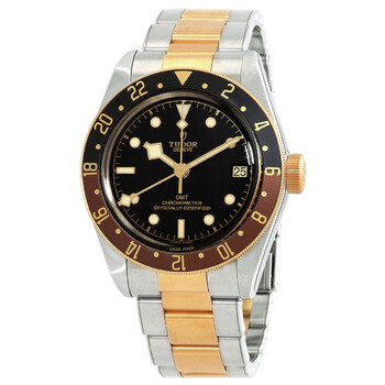 Preowned Tudor Black Bay GMT Automatic Chronometer Black Dial Watch M79833MN0001