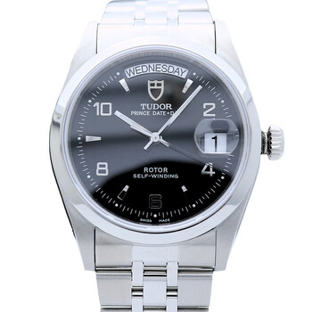 Preowned Tudor Date  Day Automatic Black Dial Watch