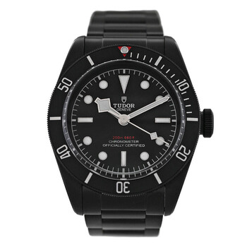 Preowned Tudor Heritage Black Bay Dark Automatic Chronometer Black Dial Watch 79230DK