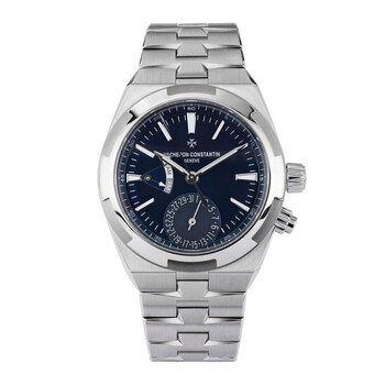 Preowned Vacheron Constantin Overseas Automatic DayNight Blue Dial Watch 7900V110A