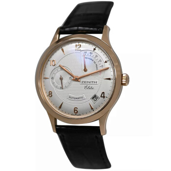 Preowned Zenith Class Elite Reserve De Marche Automatic Silver Dial Watch 18.1125.68501.C490