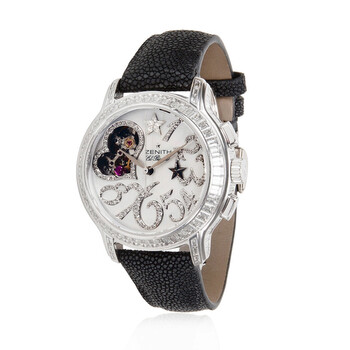 Preowned Zenith Starissime Automatic Diamond White Dial Watch 45.1232.4021