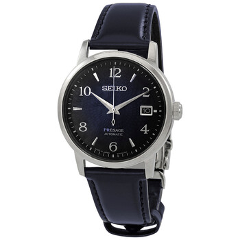 Presage Cocktail Time Automatic Blue Dial Watch SRPE43