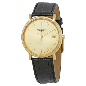 Presence Automatic Gold Dial Watch L48212322
