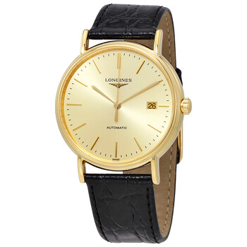 Presence Automatic Gold Dial Watch L49212322