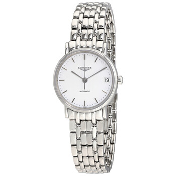 Presence Automatic White Dial Watch L43224126