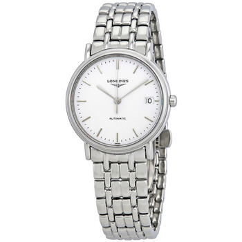Presence Automatic White Dial Watch L4.821.4.12.6