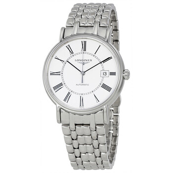 Presence Automatic White Dial Watch L49214116