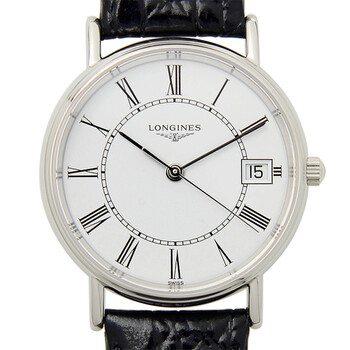 Presence White Dial Watch L4.320.4.11.2