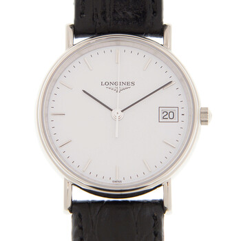 Presence White Dial Watch L4.320.4.12.2