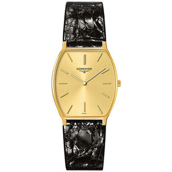 Prestige Quartz Gold Dial Watch L4.823.6.32.0