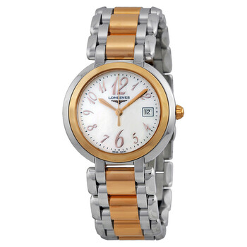 Prima Luna Mother of Pearl Dial Steel and Rose Gold Watch L81125836