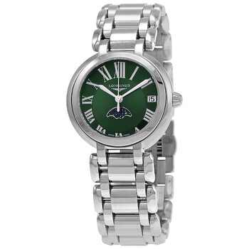 Prima Luna Quartz Green Dial Watch L8.115.4.61.6