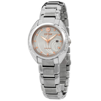 Princess Leia Diamond Silver Dial Watch EW225181W