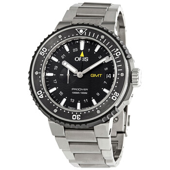 ProDiver GMT Black Dial Automatic Steel Watch 01 748 7748 715407 8 26 74PEB