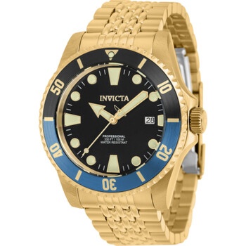 Pro Diver Automatic Black Dial Batman Bezel Watch