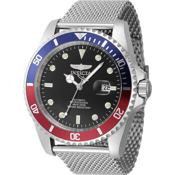 Pro Diver Automatic Black Dial Pepsi Bezel Watch