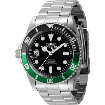 Pro Diver Automatic Black Dial Sprite Bezel Lefty Watch