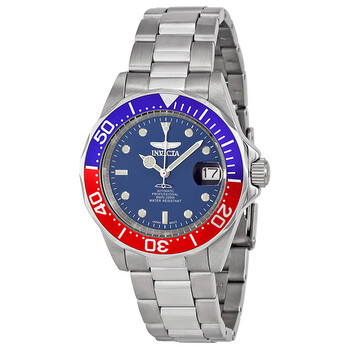Pro Diver Automatic Blue Dial Pepsi Bezel Watch