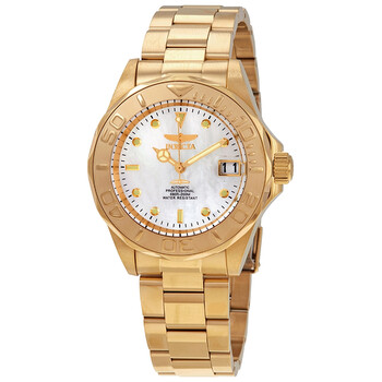 Pro Diver Automatic White Mother of Pearl Dial Watch