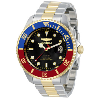 Pro Diver Black Dial Pepsi Bezel Watch