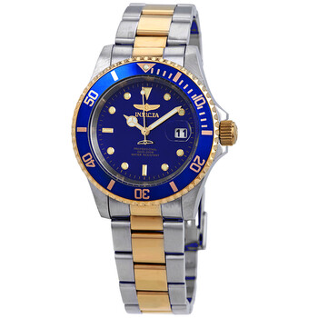 Pro Diver Blue Dial 40 mm Twotone Watch