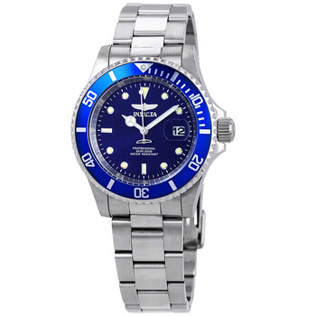 Pro Diver Blue Dial Stainless Steel 40 mm Watch