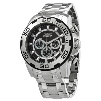 Pro Diver Chronograph Black Dial Watch