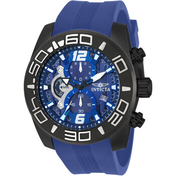 Pro Diver Chronograph Blue Dial Watch