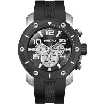 Pro Diver Chronograph GMT Quartz Black Dial Watch