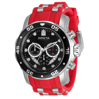 Pro Diver Chronograph GMT Quartz Black Dial Watch