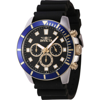 Pro Diver Chronograph Quartz Black Dial Watch