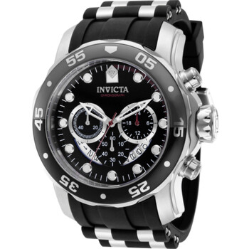 Pro Diver Chronograph Quartz Black Dial Watch