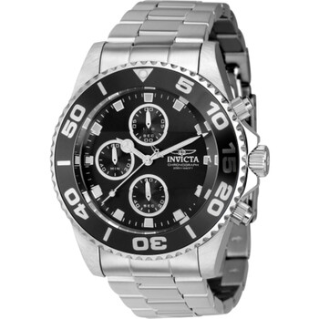 Pro Diver Chronograph Quartz Black Dial Watch