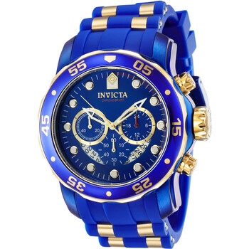 Pro Diver Chronograph Quartz Blue Dial Watch